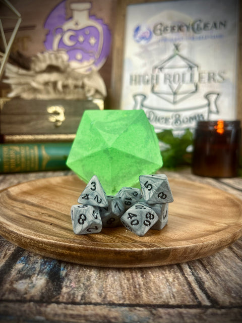 Official Altheya: The Dragon Empire DiceBomb™ Collection | DiceBomb™ Dice Set Inside | Scented Bath Bombs | Offical Altheya: The Dragon Empire Collection