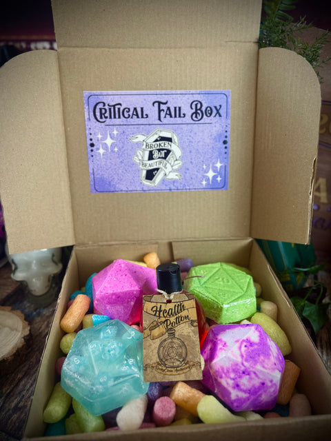 Critical Fail Box | Geekyclean | Mixed Imperfect Mystery Box