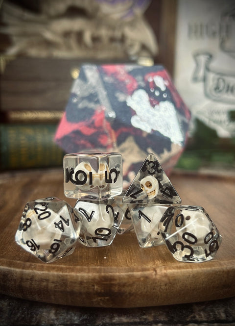 Ophelia D'larosa | DiceBomb™ Dice Set Inside | Cherry, Violet & Amber Scented Bath Bomb | Official Altheya: The Dragon Empire Collection