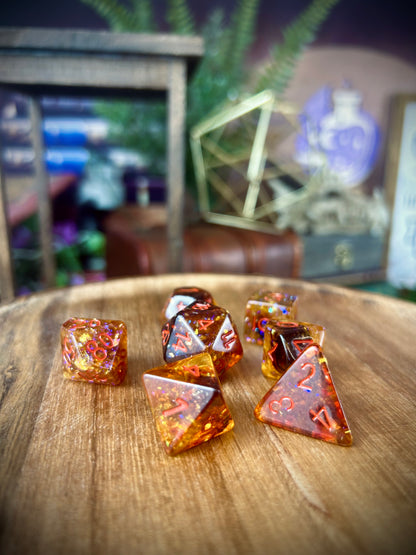 Daisy Thistleheart | DiceBomb™ Dice Set Inside | Mandarin, Peach & Vanilla Scented Bath Bomb | Official Altheya: The Dragon Empire Collection