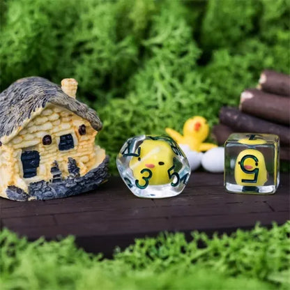 Roll and Roost | Limited Spring Giant Dice Bath Bomb with Chicken Dice Set