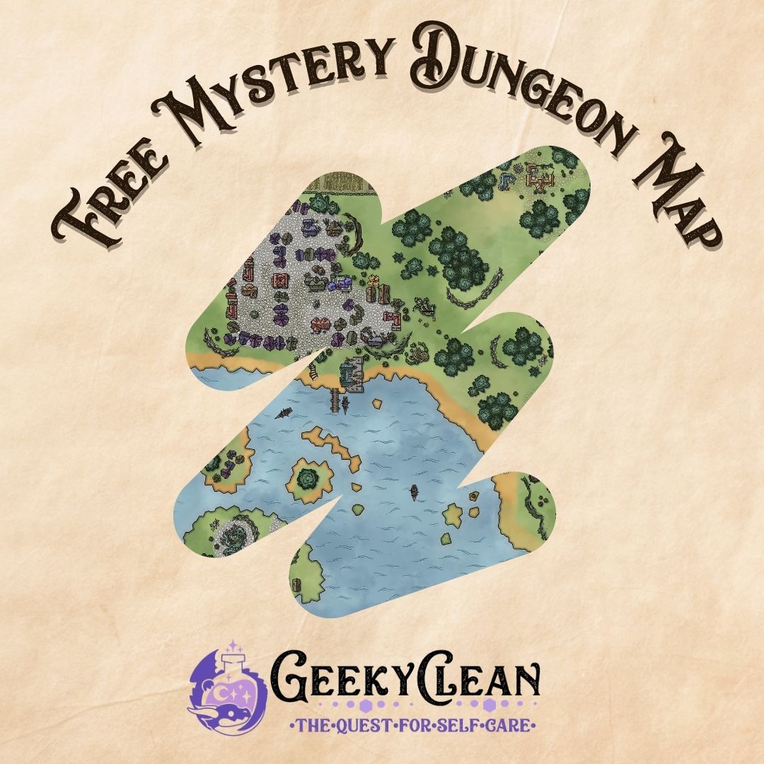FREE Dungeon Map | TTRPG | Fantasy Freebie | September