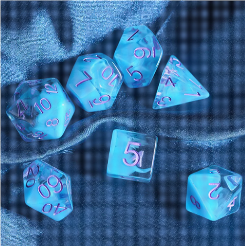 Huntress | DiceBomb™ Dice Set Inside | Vox Bathina | Rose Petal Jam Scented Bath Bomb