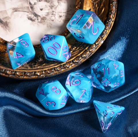 Huntress | DiceBomb™ Dice Set Inside | Vox Bathina | Rose Petal Jam Scented Bath Bomb