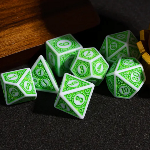 DiceBomb™ Box | Monthly DiceBomb™ Dice Set Bath Bomb Subscription | Unique Dice Bath Bomb With Full RPG Dice Inside