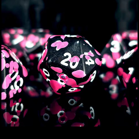 DiceBomb™ Box | Monthly DiceBomb™ Dice Set Bath Bomb Subscription | Unique Dice Bath Bomb With Full RPG Dice Inside