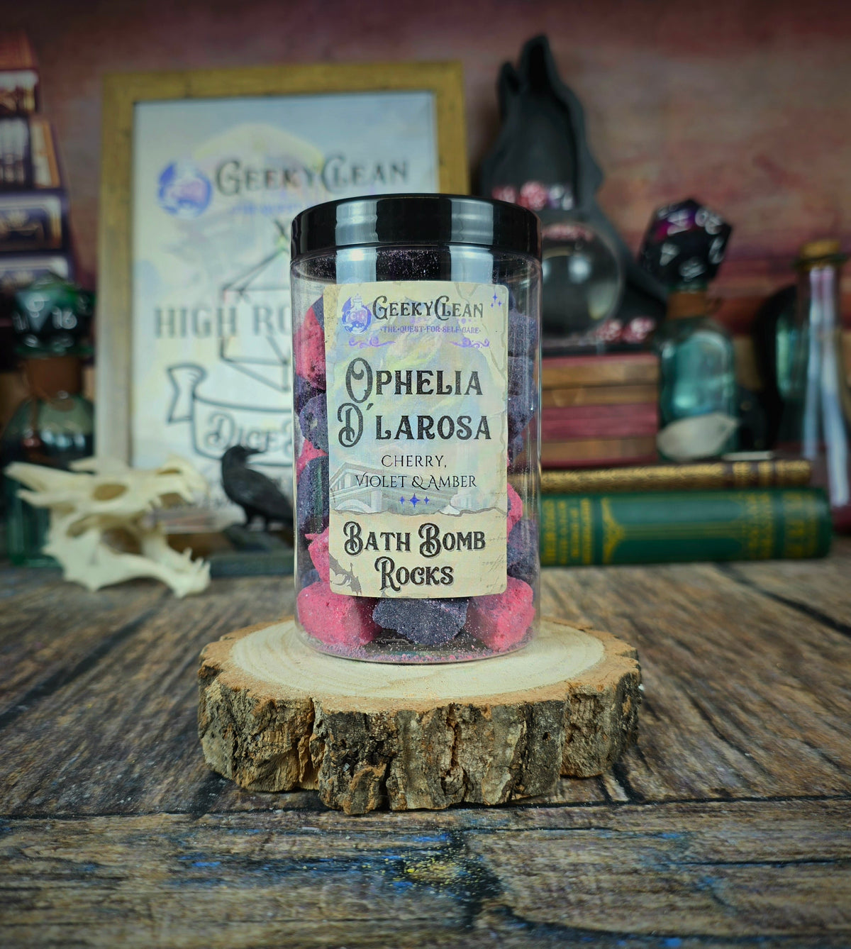 Ophelia D'larosa Bath Bomb Rocks