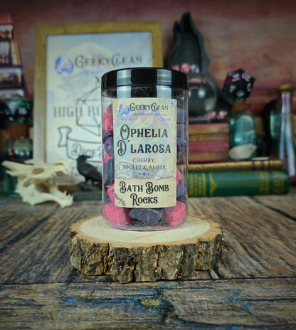 Ophelia D'larosa Bath Bomb Rocks