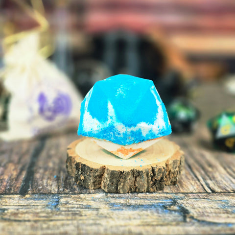 DiceBomb™ Box | Monthly DiceBomb™ Dice Set Bath Bomb Subscription | Unique Dice Bath Bomb With Full RPG Dice Inside