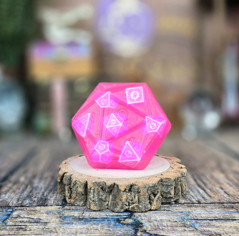 Bardic Inspiration | DiceBomb™  Mystery Dice Set Inside | Bubblegum and Candyfloss Scented Soap