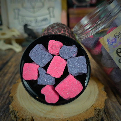 Ophelia D'larosa | Cherry, Violet & Amber Scented Bath Bomb Rocks | High Rollers Official Altheya: The Dragon Empire Collection