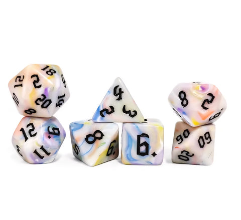 DiceBomb™ Box | Monthly DiceBomb™ Dice Set Bath Bomb Subscription | Unique Dice Bath Bomb With Full RPG Dice Inside