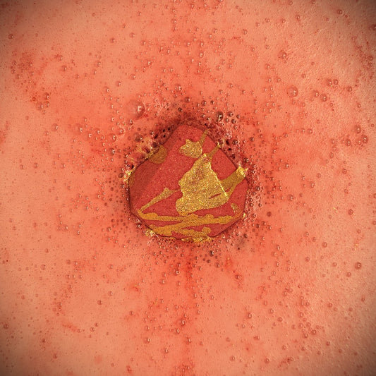The Vile | Cherry & Clove Bath Bomb | Official Natural Six