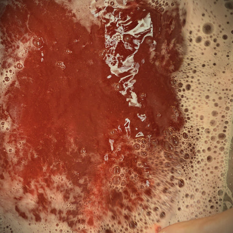 The Vile | Cherry & Clove Bath Bomb | Official Natural Six